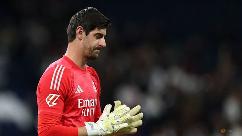 Real Madrid's Courtois sidelined for six weeks with injury
