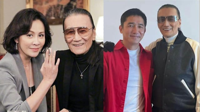 谢贤曾演过梁朝伟父亲，刘嘉玲晒合照悼念“永远的四哥”