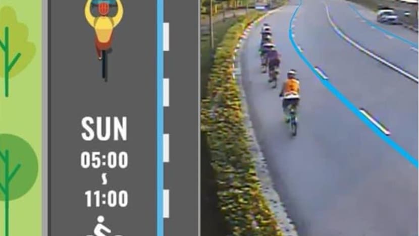 Projek percubaan 6 bulan, laluan khusus berbasikal dekat Lapangan Terbang Seletar pada pagi Ahad, kata LTA