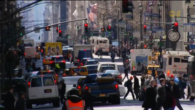 纽约被批准对在中央商业区进入的车辆实施道路收费