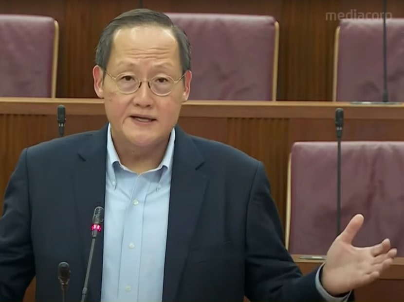 Dr Tan See Leng, Minister for Manpower, speaking at a parliamentary debate on the Budget on March 1, 2022.