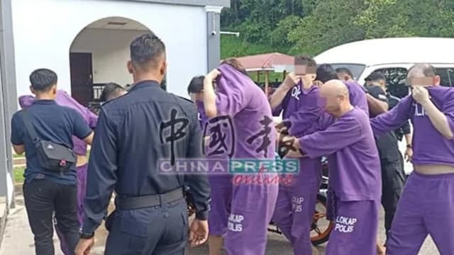 云顶赌场筹码窃案八名嫌犯被带上庭 有人嚣张喊话
