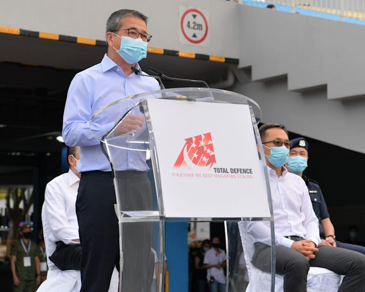 Threats to Singapore will evolve, Singaporeans must continue to have ‘fighting spirit’: Edwin Tong
