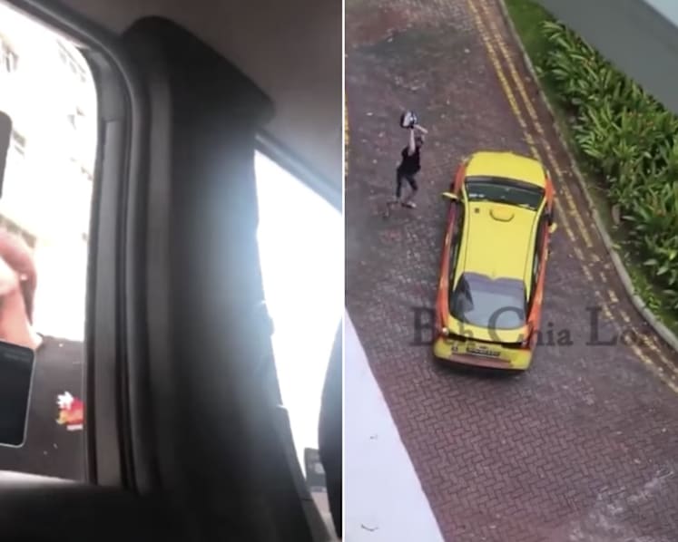 Man charged with rash act over viral video of taxi confrontation with passengers and baby in vehicle