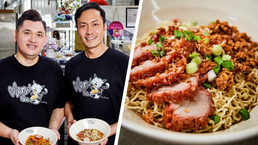 Kuching-Born Hawkers Sell ‘QQ’ Red & White Kolo Mee, Sarawak Laksa At Geylang Kopitiam