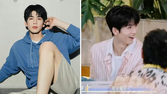 Zhang linghe no leg hair