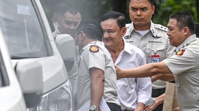 泰国前首相达信今天开始正式服刑