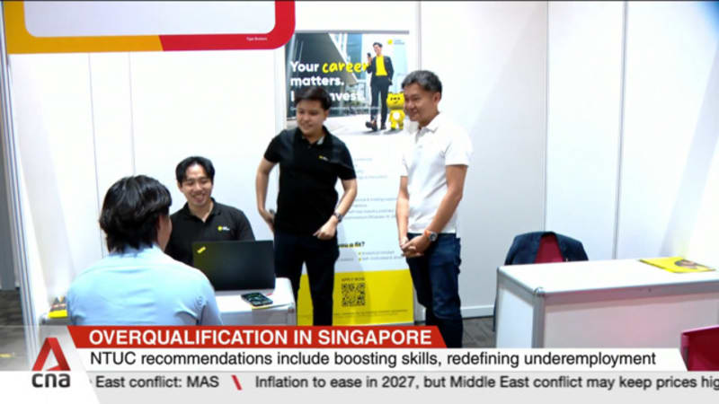 Nearly one in five workers in Singapore overqualified for their jobs: MOM study