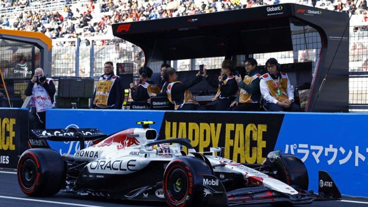 Japan's Tsunoda hits his mark on first outing with Red Bull