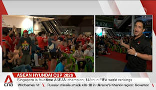 ASEAN Hyundai Cup: Fans cheer on Lions as second leg of semis against Thailand gets underway