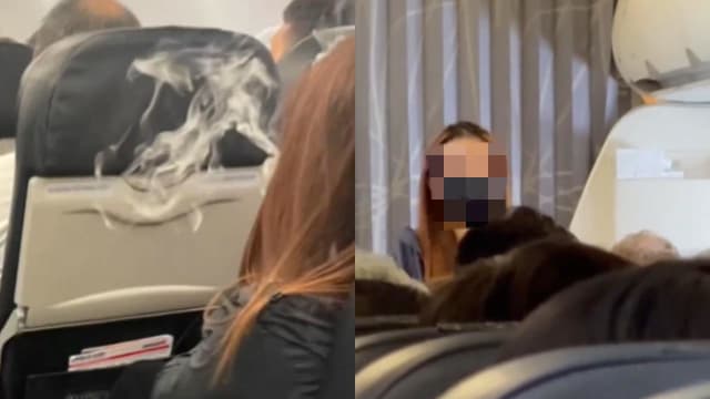 女子飞机上吸电子烟 捷星：机组人员当场没收