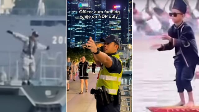 “刷气场”爆红网络 我国海军和警察齐跳热舞