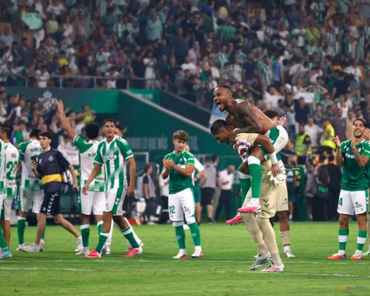 Mbappe denied at the death as Betis beat Real Madrid