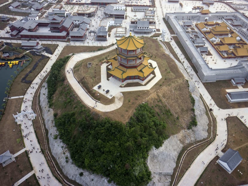 Replica of razed Chinese palace opens, but some prefer ruins