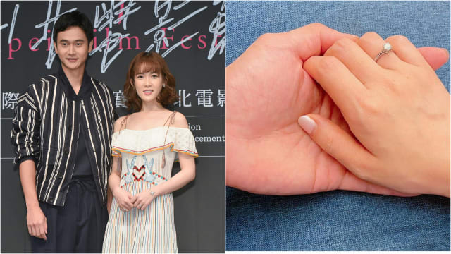 和孙可芳交往15年　刘冠廷宣布求婚成功