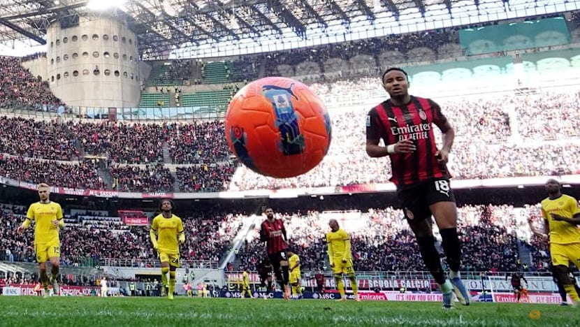 Nkunku double gives Milan 3-0 win over Verona