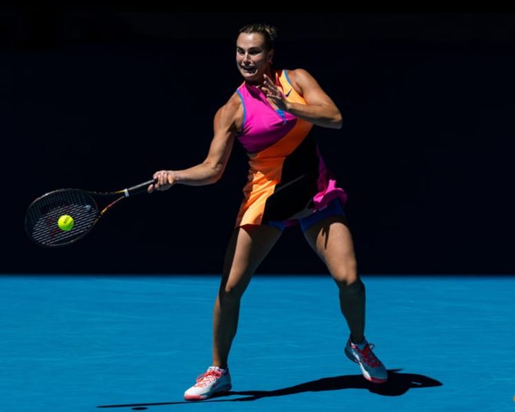 Alcaraz dazzles in 100th Grand Slam match as Sabalenka, Gauff grind through