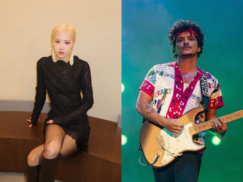 Blackpink's Rose and Bruno Mars release their collaboration