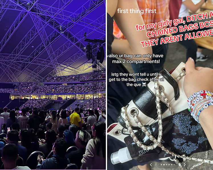 #trending: Taylor Swift concertgoers in S'pore report VIP crowd control concerns and strict bag check issues