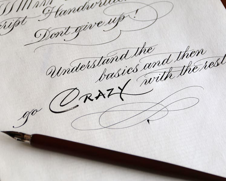 The write stuff: Calligraphy in the digital age