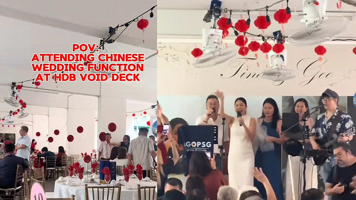 Chinese Wedding At Void Deck In Bukit Panjang Cost Newlyweds About $30K, According To Wedding Guest