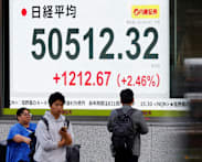 Asia stocks join Wall Street records as tech bull run quickens