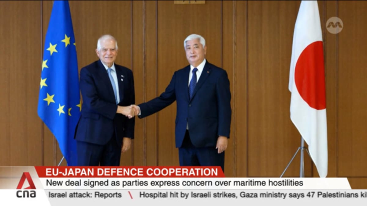 EU and Japan sign new security, defence cooperation pact - CNA
