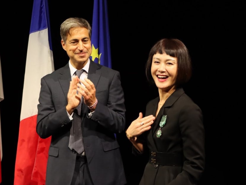 Singaporean actress Janice Koh awarded knighthood by French government Singaporean actress Janice Koh awarded knighthood by French government