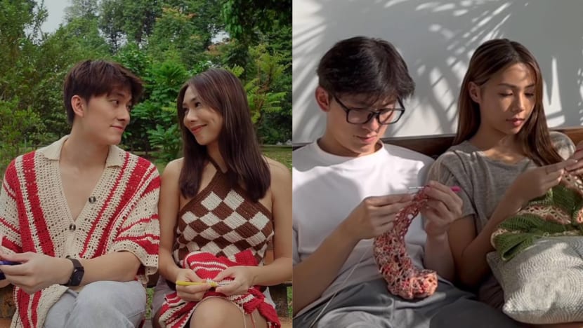 Edwin Goh Not Worried That Starting A Crochet Line With Girlfriend Rachel Wan Would Create Tension In Their Relationship; Says: "It’s Always Us Against The Problem" Edwin Goh Not Worried That Starting A Crochet Line With Girlfriend Rachel Wan Would Create Tension In Their Relationship; Says: "It’s Always Us Against The Problem"