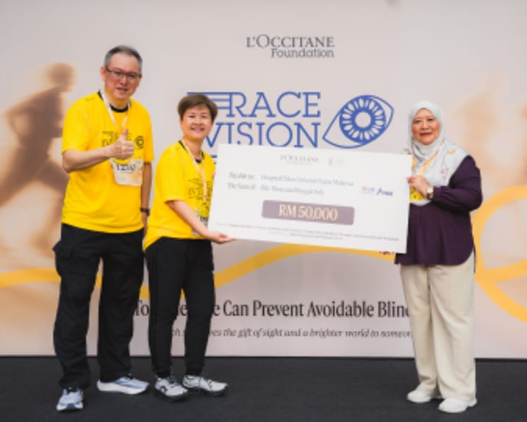 L’OCCITANE Malaysia’s 7th Race for Vision Draws 3,000 Participants, Donates RM50,000 to Support Children’s Eye Health in Kelantan