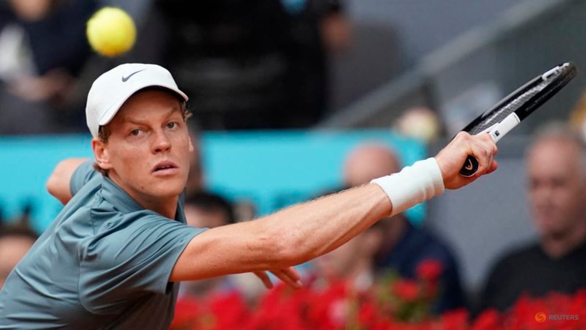 Sinner thrashes Zverev in Madrid to claim record fifth successive Masters title