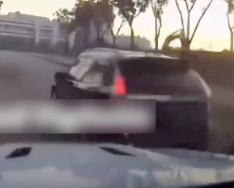 Tampines accident: Car workshop employee files police report over death threats after posting dashcam footage