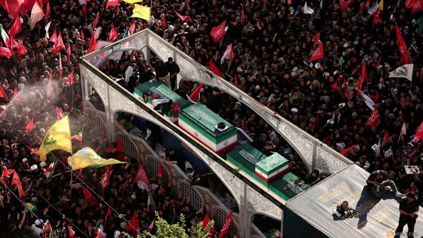 Iran burying Khamenei after new US fighting erupts