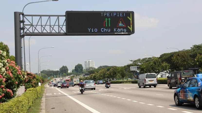 Enhanced EMAS signboards along AYE, KJE to begin operating from Sunday