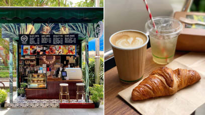 The Cutest Tiny 2-Seat Coffee Kiosk Just Opened Along Orchard Road