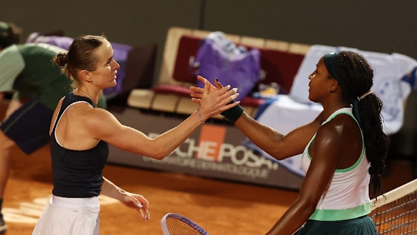 Svitolina fights off Gauff to win third Italian Open title