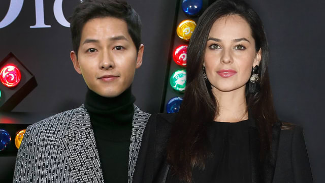 宣布结婚后首同框照　宋仲基、Katy Louise Saunders约会被捕获