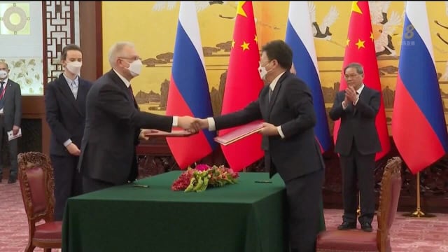 米舒斯京会晤习近平 俄中进一步加强经贸合作和双边关系