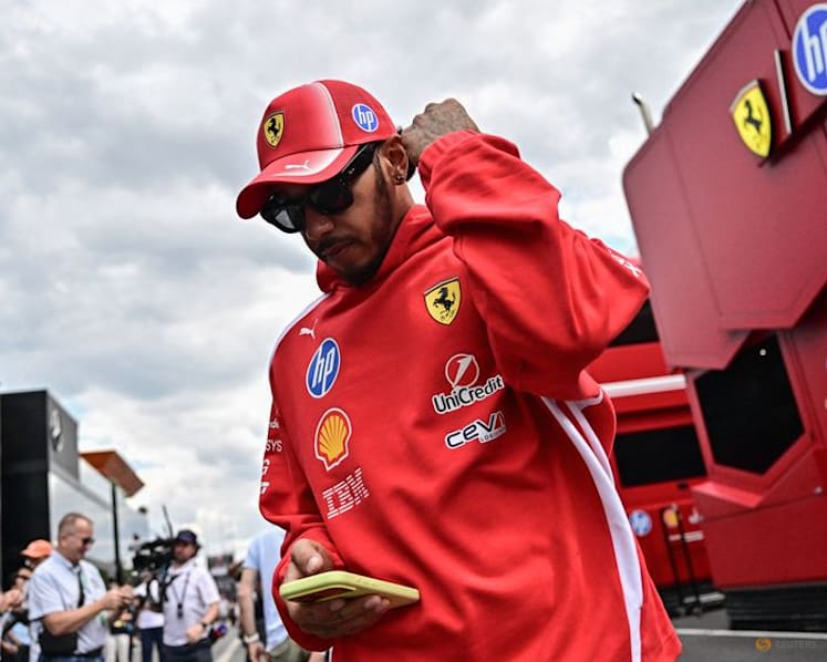 Record man Hamilton leads Ferrari one-two in Hungary practice