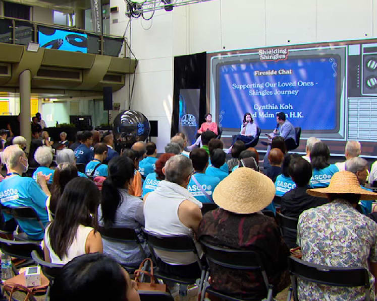 Singapore’s first shingles awareness movement highlights growing risk for seniors