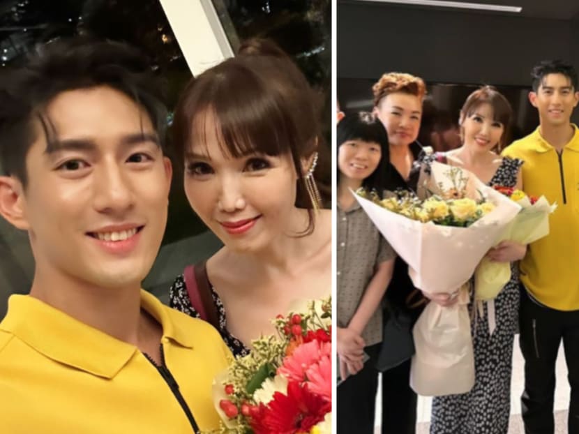 Ayden Sng turns up at fan's singing competition to show support