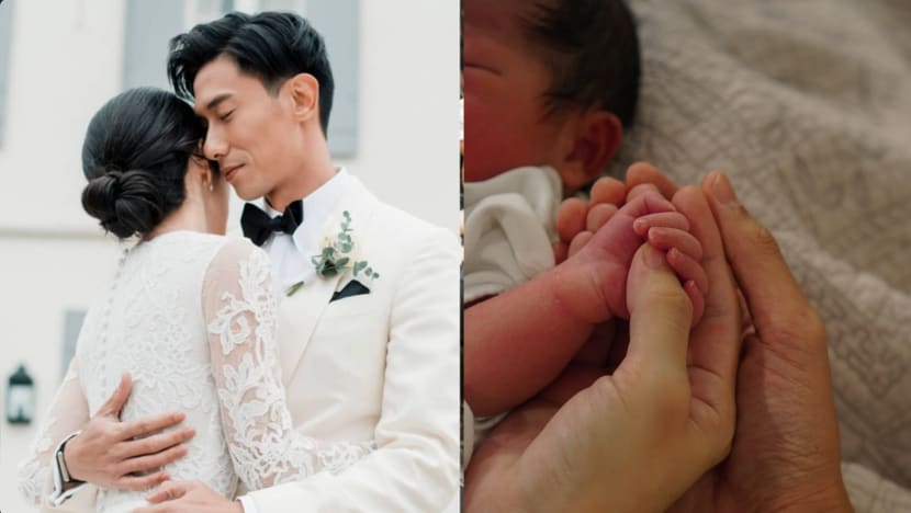 Desmond Tan & Wife Welcome Baby Girl A Week Before Expected Due Date; Wife’s Contractions Started When They Were Out Having Dinner