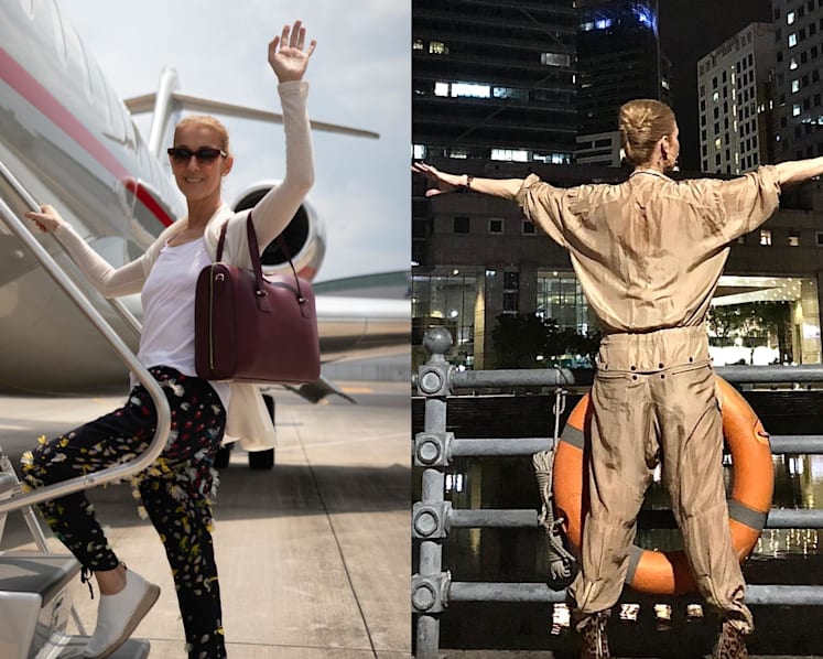 Celine Dion fuels speculation among local fans after reminiscing about Singapore in series of posts