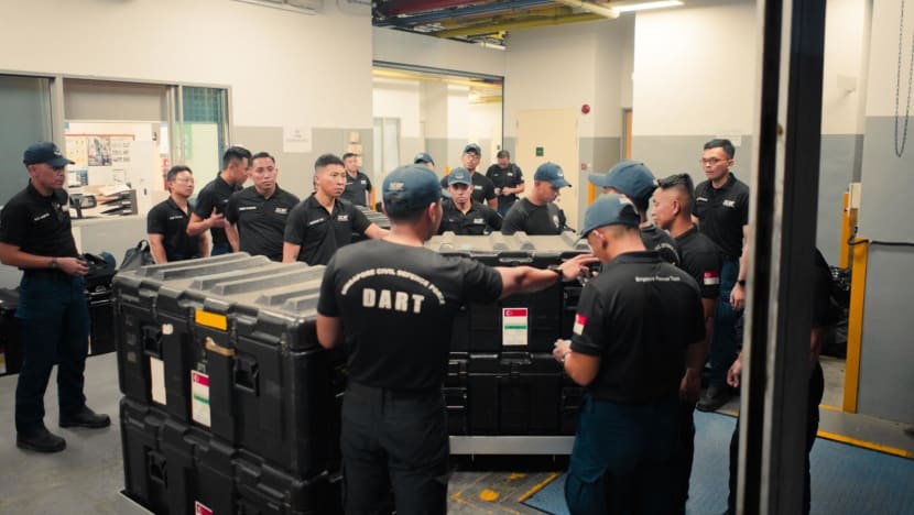 SCDF deploys 80-member Operation Lionheart rescue team to assist quake-hit Myanmar 