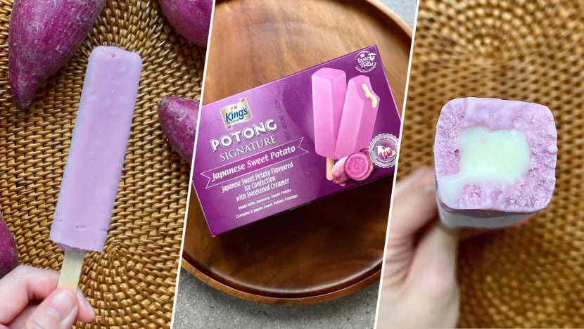 Potong's New Japanese Sweet Potato Ice Cream Flavour Taste Test: Nice Or Not?