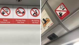 Over 160 offence notices issued since anti-nuisance signs put up on public transport