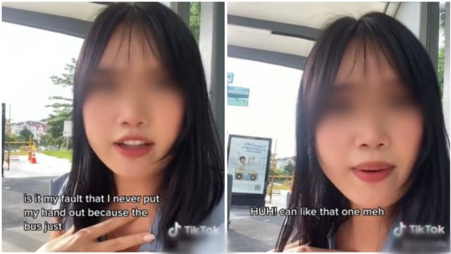 没有伸手巴士不停 女子拍视频问：是我的错吗