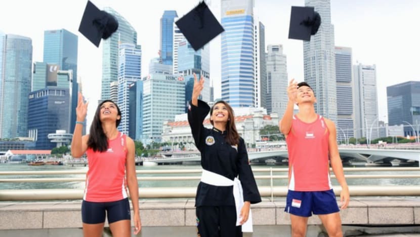 Hard work, sacrifices pay off for graduating national athletes