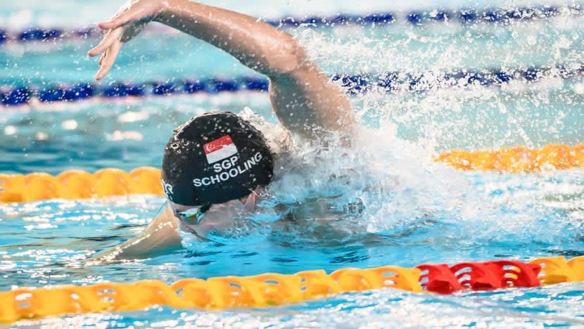 Kemenangan S'pura dalam acara renang gaya bebas 4x100m rampaian dibatalkan Kemenangan S'pura dalam acara renang gaya bebas 4x100m rampaian dibatalkan