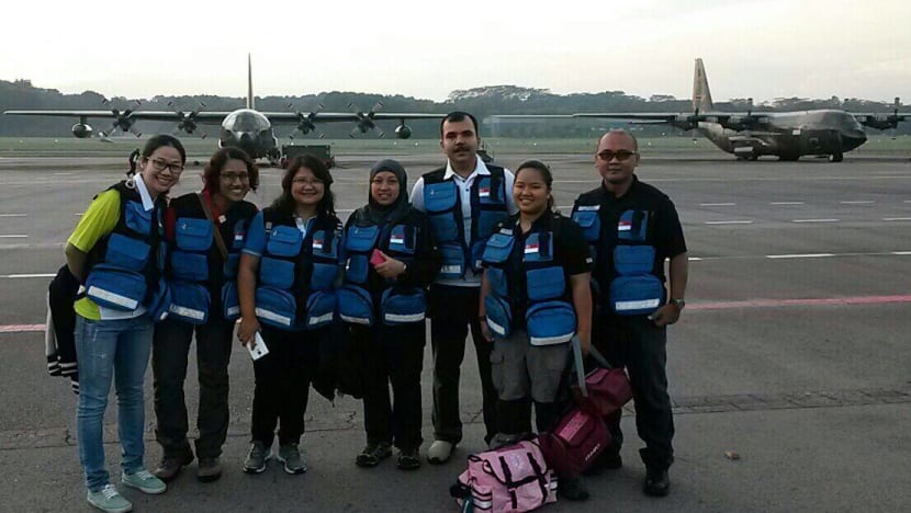 Nepal quake: Singapore C-130 with medical team lands in Kathmandu